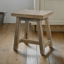 Reclaimed Teak Stool - Natural at Online8 Furniture Auckland NZ