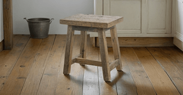 Reclaimed Teak Stool - Natural at Online8 Furniture Auckland NZ