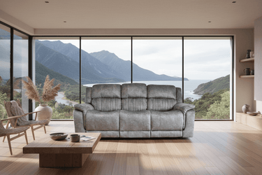 Redford Fabric 3 seater Recliner at Online8 Furniture Auckland NZ