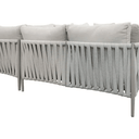 Redmond Outdoor Luxury Lounge Suite with Coffee Table - Taupe at Online8 Furniture Auckland NZ