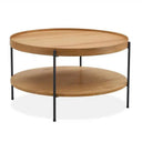 Reflect 2 Tier Coffee Table 80cm at Online8 Furniture Auckland NZ