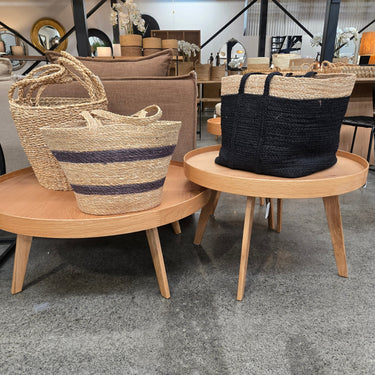 Reflect Set of 3 Coffee Tables - Natural oak at Online8 Furniture Auckland NZ