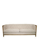 Regal Lounge Suite 3+1+1 in Natural Weave - the 207cm 3 seater sofa on a History Oak frame