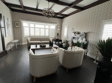 Regal Tufted 3 Seater Sofa in cream, a grand statement piece with an oak frame