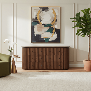 Regency Curved Chest of Drawers at Online8 Furniture Auckland NZ