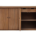 Regency 2 Door 4 Drawer Curved Sideboard - Old Elm at Online8 Furniture Auckland NZ
