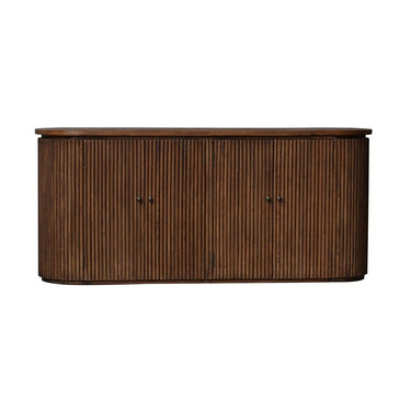 Regency 2 Door 4 Drawer Curved Sideboard - Old Elm at Online8 Furniture Auckland NZ