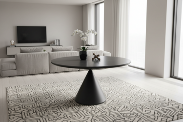 Remi Ceramic Top Round Dining Table at Online8 Furniture Auckland NZ