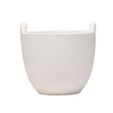 Rene 2 Handle Planter - White at Online8 Furniture Auckland NZ