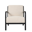Renfrow Herringbone Cream Armchair at Online8 Furniture Auckland NZ