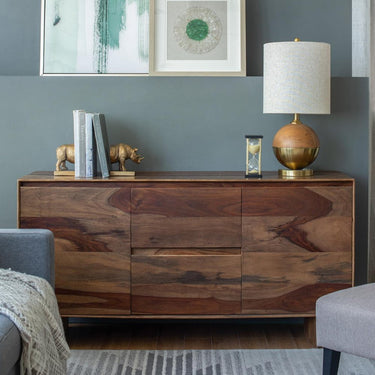 Rhino Bookends - Gold at Online8 Furniture Auckland NZ