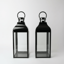 Rick Stainless Steel Lantern at Online8 Furniture Auckland NZ
