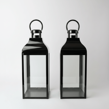 Rick Stainless Steel Lantern at Online8 Furniture Auckland NZ