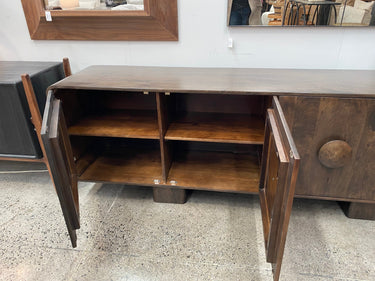 Riva 4 Door Sideboard - Premium Brown - 2200mm at Online8 Furniture Auckland NZ