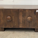 Riva 4 Door Sideboard - Premium Brown - 2200mm at Online8 Furniture Auckland NZ