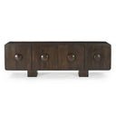 Riva 4 Door Sideboard - Premium Brown - 2200mm at Online8 Furniture Auckland NZ