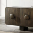 Riva 4 Door Sideboard - Premium Brown - 2200mm at Online8 Furniture Auckland NZ