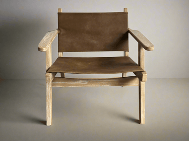 River Leather Sling Chair at Online8 Furniture Auckland NZ