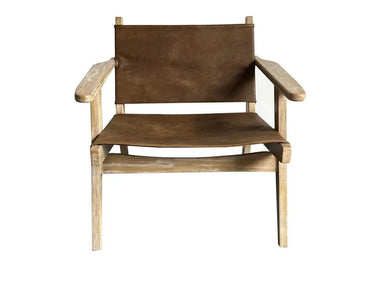 River Leather Sling Chair at Online8 Furniture Auckland NZ
