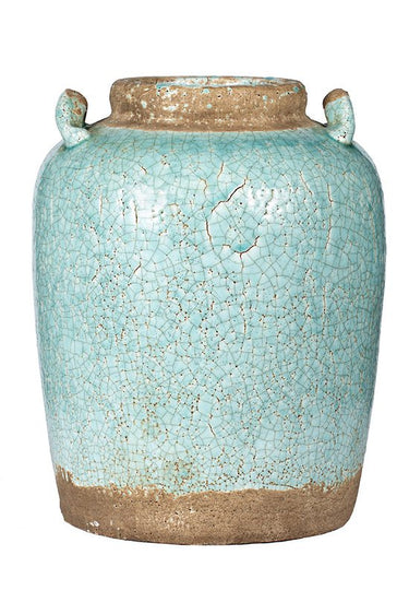 Riviera Turquoise Vase Large at Online8 Furniture Auckland NZ