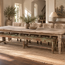 Artillery Long Bench 2440mm reclaimed hardwood - Online8 New Zealand