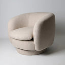 Roko Swivel Armchair – Biscotti at Online8 Furniture Auckland NZ