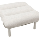 Roma Outdoor Footstool – Beige at Online8 Furniture Auckland NZ