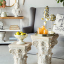 Roman Plinth | Pedestal | Antique Marble at Online8 Furniture Auckland NZ