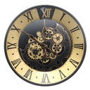 Roman Wall Clock with Gears at Online8 Furniture Auckland NZ