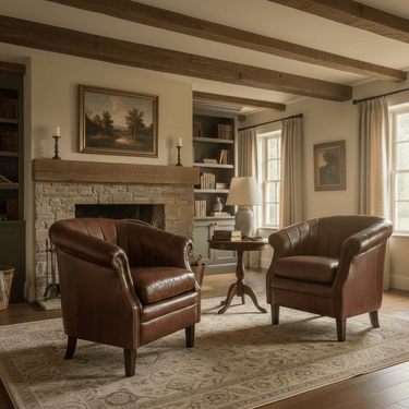 Roosevelt Tub Armchair Vintage Cigar at Online8 Furniture Auckland NZ