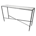 Rosta Console - Black/Silver at Online8 Furniture Auckland NZ