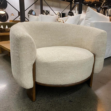 Rotterdam Club Chair - Cream at Online8 Furniture Auckland NZ