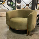 Rotterdam Club Chair – Olive Mohair at Online8 Furniture Auckland NZ