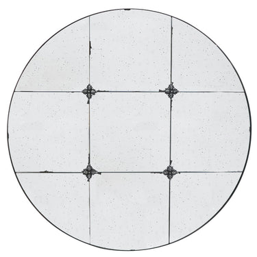 Round Antique Look Wall Mirror at Online8 Furniture Auckland NZ