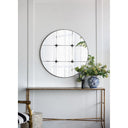 Round Antique Look Wall Mirror at Online8 Furniture Auckland NZ