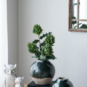 Round Vase Dark Green at Online8 Furniture Auckland NZ