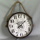 Route 66 Hanging Clock - 40Cm at Online8 Furniture Auckland NZ