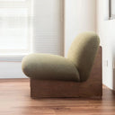 Roux Lounge Chair - Olive at Online8 Furniture Auckland NZ