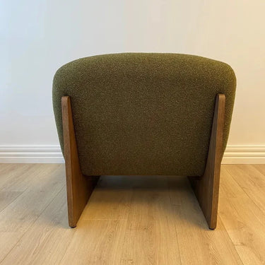 Roux Lounge Chair - Olive at Online8 Furniture Auckland NZ