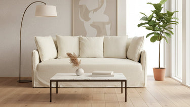 Roxy 2 Seater Sofa - Oatmeal at Online8 Furniture Auckland NZ