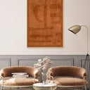 Rust Textured Framed Canvas Wall Art at Online8 Furniture Auckland NZ