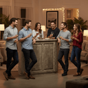 Rembrandt Rustic Bar Unit | Retail Counter at Online8 Furniture Auckland NZ