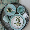 Rustic Fare Dinner Plate - Duck Egg S/6 at Online8 Furniture Auckland NZ