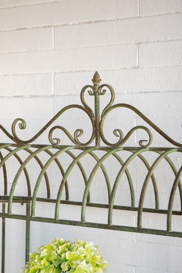 Rustic Metal Large Shelf Unit - 2030mm at Online8 Furniture Auckland NZ