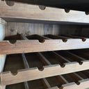 Rustic Reclaimed Pine Bar & Wine Unit with Sliding Doors at Online8 Furniture Auckland NZ