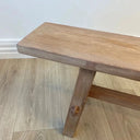 Rustico Reclaimed Wood Long Bench - Natural at Online8 Furniture Auckland NZ