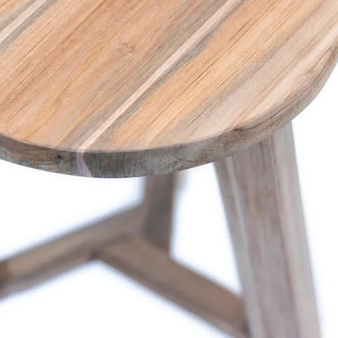 Rustico Stool - Reclaimed Teak at Online8 Furniture Auckland NZ
