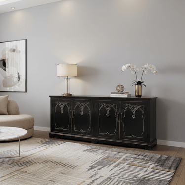 Ryder Sideboard 4 Door - Recycled Cedar at Online8 Furniture Auckland NZ