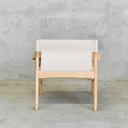 Safari Leather Armchair - Natural at Online8 Furniture Auckland NZ