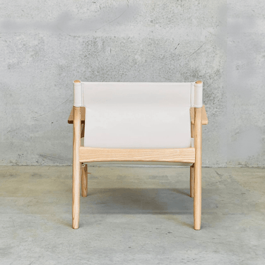 Safari Leather Armchair - Natural at Online8 Furniture Auckland NZ